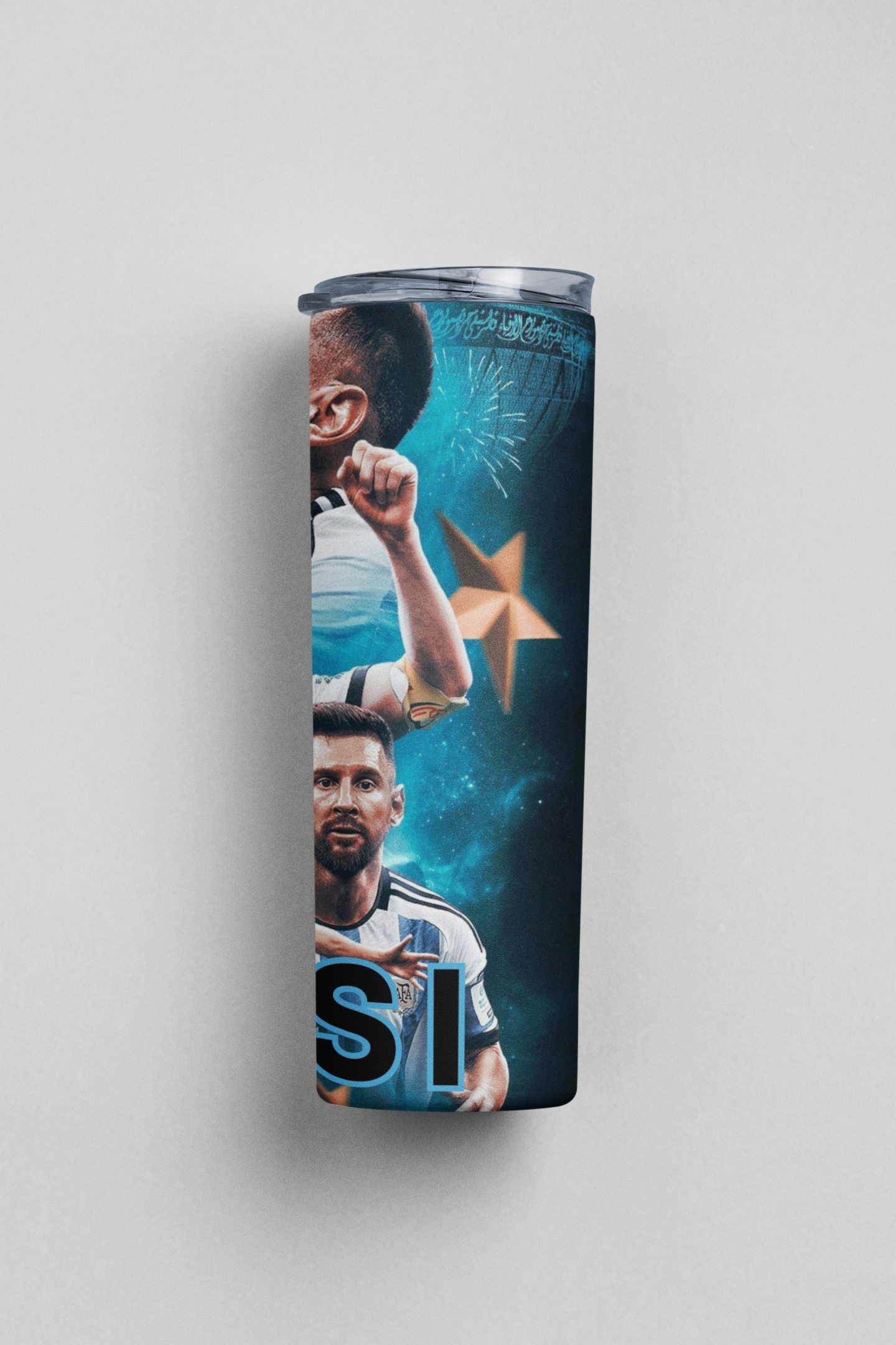 Messi (blue) tumbler