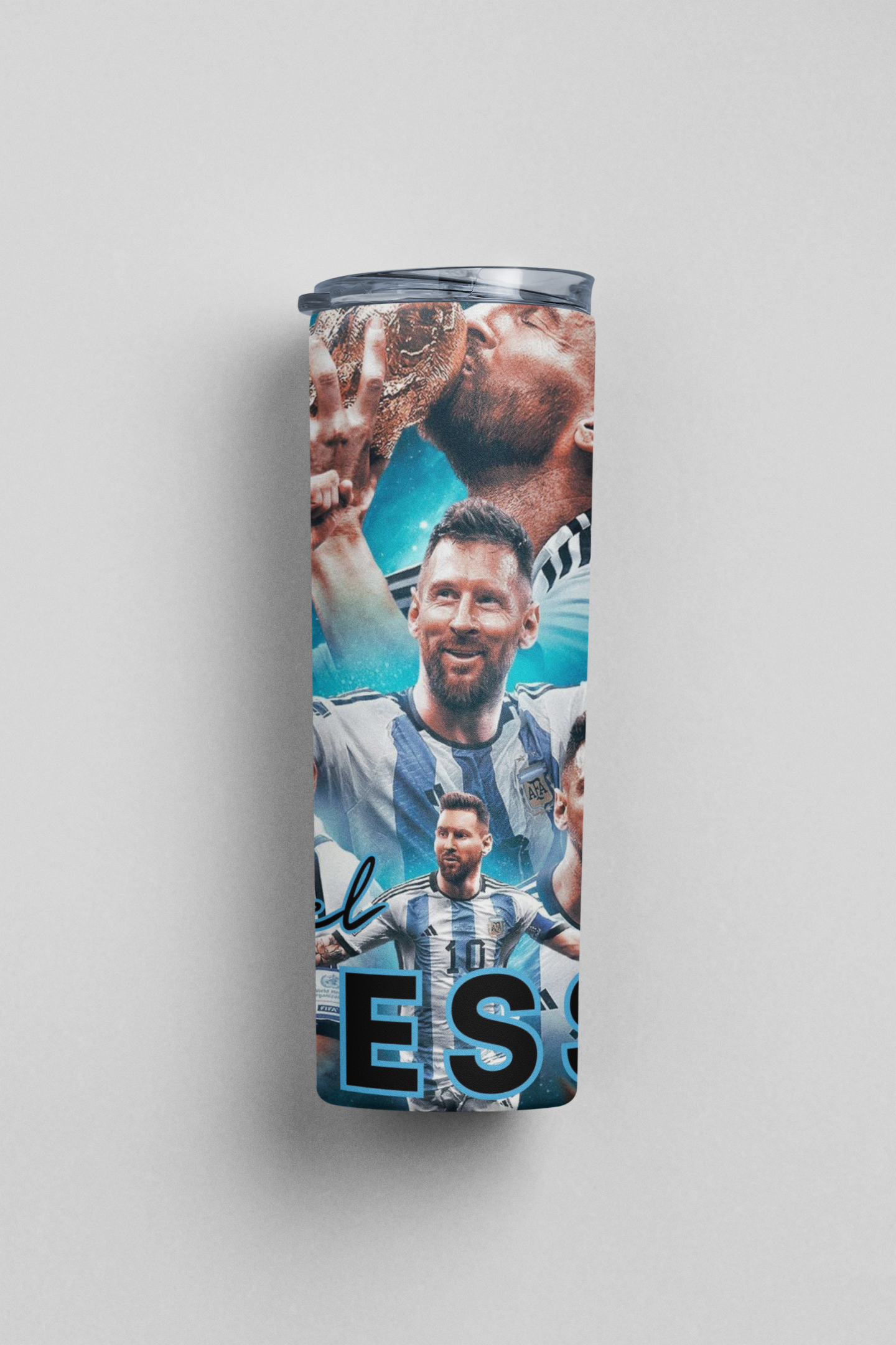Messi (blue) tumbler